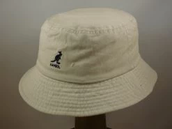 Kangol Bucket Hat Washed Cotton Khaki -Hoeden Winkel 1899138078