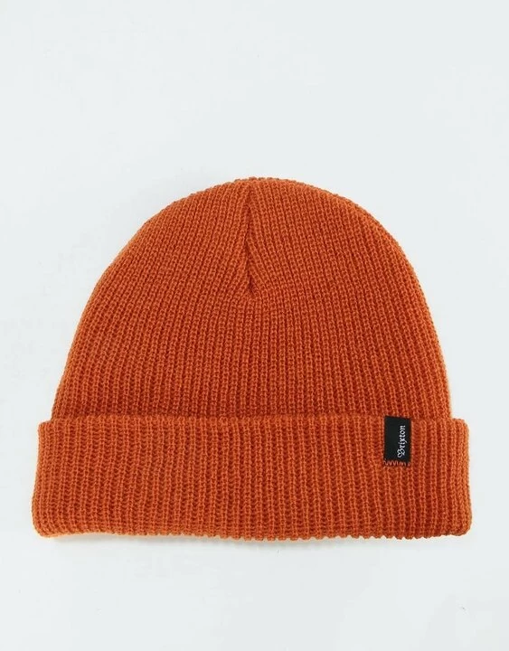 Brixton Polar Chunky Beanie Burnt Orange 3 Brixton Polar Chunky Beanie Burnt Orange