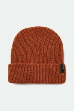 Brixton Polar Chunky Beanie Burnt Henna