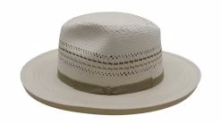 Jos Van Dijck By Tesi Fedora Pico Shantung Paper White