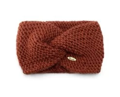 Bronte Haarband Camille Knitted Wolmix Rust