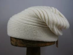 Bronte Dubbelgebreide Muts Wol Gebroken Wit 8 Bronte Dubbelgebreide Muts Wol Gebroken Wit -Hoeden Winkel 1910139981
