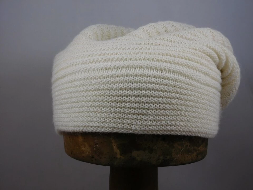 Bronte Dubbelgebreide Muts Wol Gebroken Wit 6 Bronte Dubbelgebreide Muts Wol Gebroken Wit - Afbeelding 4