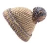 Bronte Muts Tabitha Pompom Acryl Mix Camel -Hoeden Winkel 1910270748