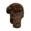Kangol Pilotenmuts Trapper Faux Fur Leopard -Hoeden Winkel 1916026989