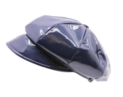 Jos Van Dijck Lak Regenpet Blauw -Hoeden Winkel 1918748394