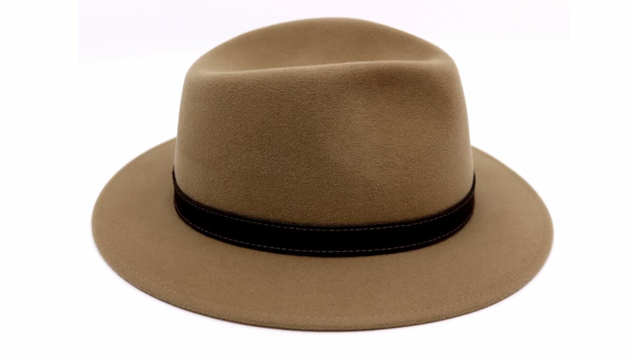 Panizza Fedora Potenza Haarvilt Beige 5 Panizza Fedora Potenza Haarvilt Beige - Afbeelding 3