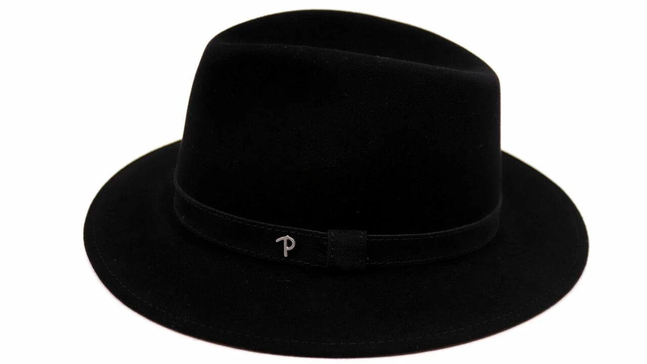 Panizza Fedora Potenza Haarvilt Zwart 3 Panizza Fedora Potenza Haarvilt Zwart