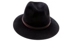 Panizza Fedora Orvieto Haarvilt Zwart 9 Panizza Fedora Orvieto Haarvilt Zwart -Hoeden Winkel 1934293869