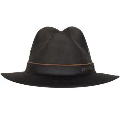 Stetson Traveller Regenhoed Avasun Wax Katoen Bruin 6 Stetson Traveller Regenhoed Avasun Wax Katoen Bruin -Hoeden Winkel 1939701489