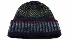 Bedacht Muts Multicolor Wolmix Sage Navy