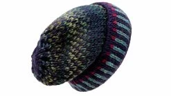 Bedacht Muts Multicolor Wolmix Sage Navy -Hoeden Winkel 1940724243