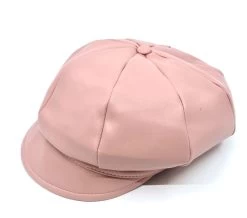 Jos Van Dijck Regenpet Monello Vegan Leather Powder Pink -Hoeden Winkel 1955234955