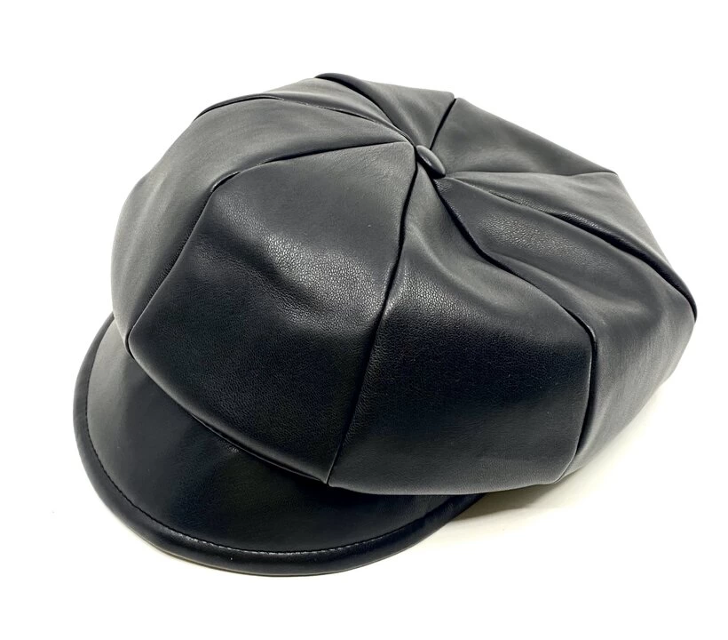 Jos Van Dijck Regenpet Monello Vegan Leather Black 6 Jos Van Dijck Regenpet Monello Vegan Leather Black - Afbeelding 4