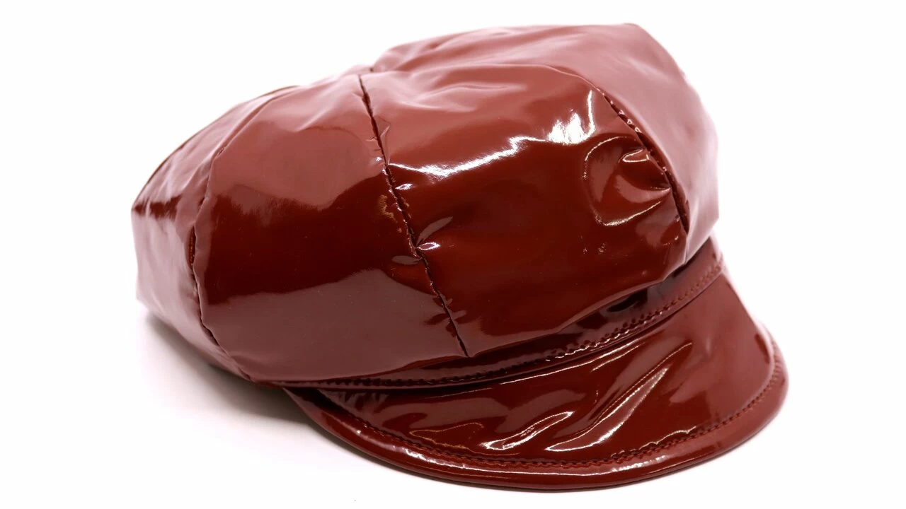 Jos Van Dijck Regenpet Monello Lak Terracotta 5 Jos Van Dijck Regenpet Monello Lak Terracotta - Afbeelding 3