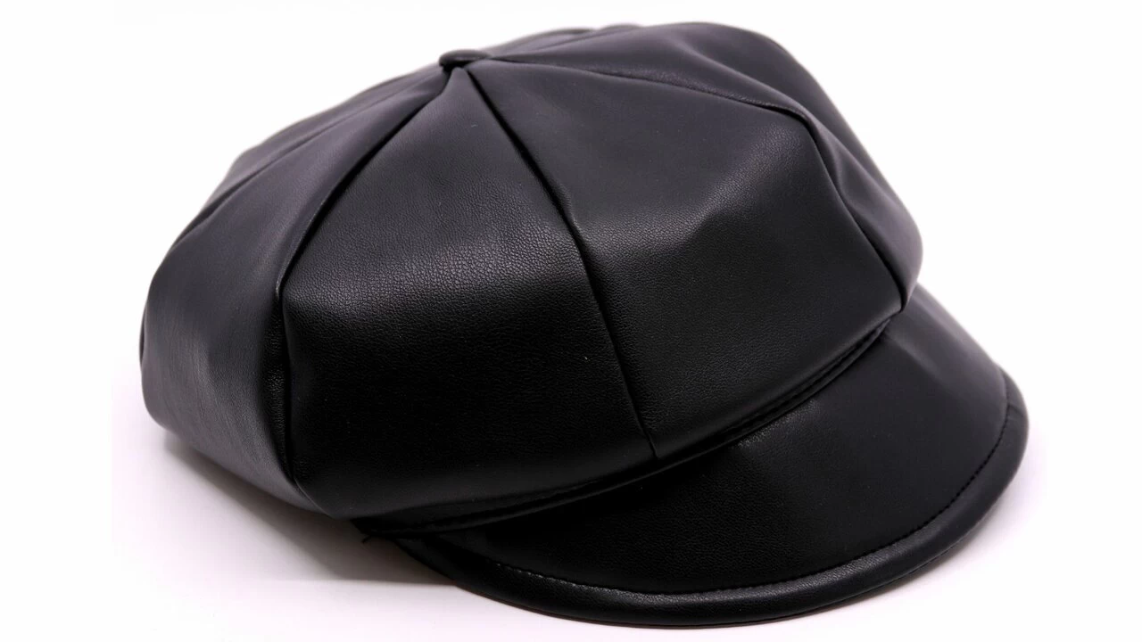 Jos Van Dijck Regenpet Monello Vegan Leather Black 5 Jos Van Dijck Regenpet Monello Vegan Leather Black - Afbeelding 3