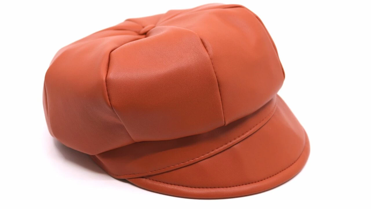 Jos Van Dijck Regenpet Monello Vegan Leather Terracotta 3 Jos Van Dijck Regenpet Monello Vegan Leather Terracotta