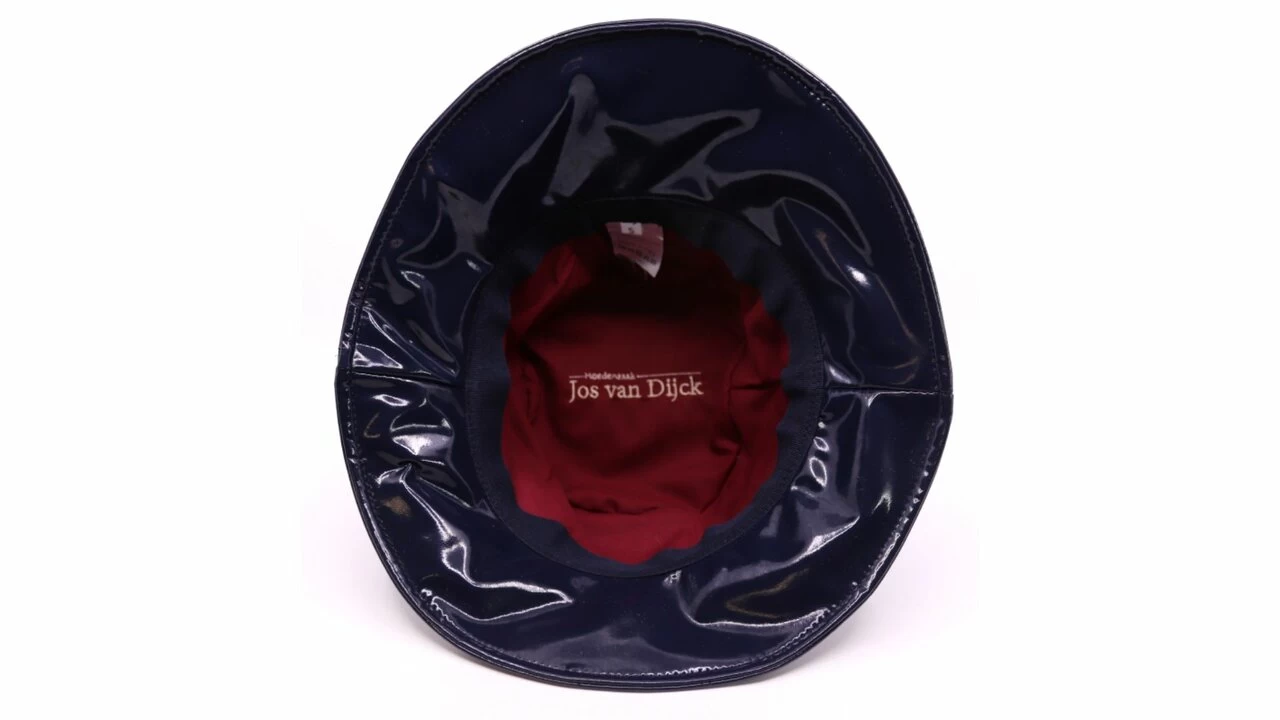 Jos Van Dijck Regenhoed Waddenzee Lak Donkerblauw 8 Jos Van Dijck Regenhoed Waddenzee Lak Donkerblauw - Afbeelding 6