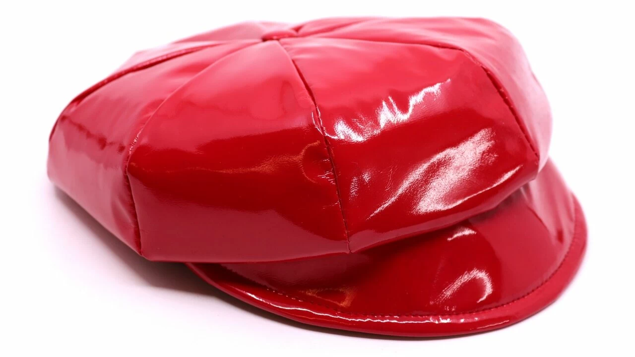 Jos Van Dijck Regenpet Monello Lak Rood 6 Jos Van Dijck Regenpet Monello Lak Rood - Afbeelding 4