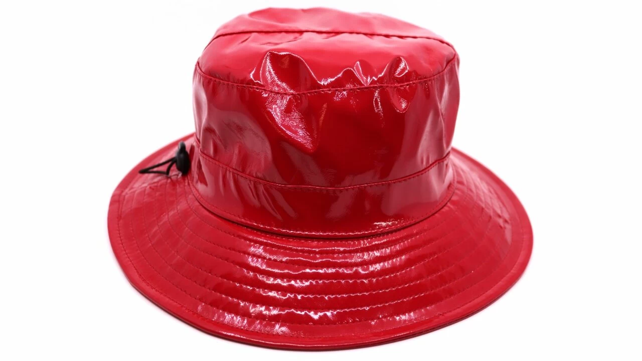 Jos Van Dijck Regenhoed Noordzee Lak Rood 4 Jos Van Dijck Regenhoed Noordzee Lak Rood - Afbeelding 2