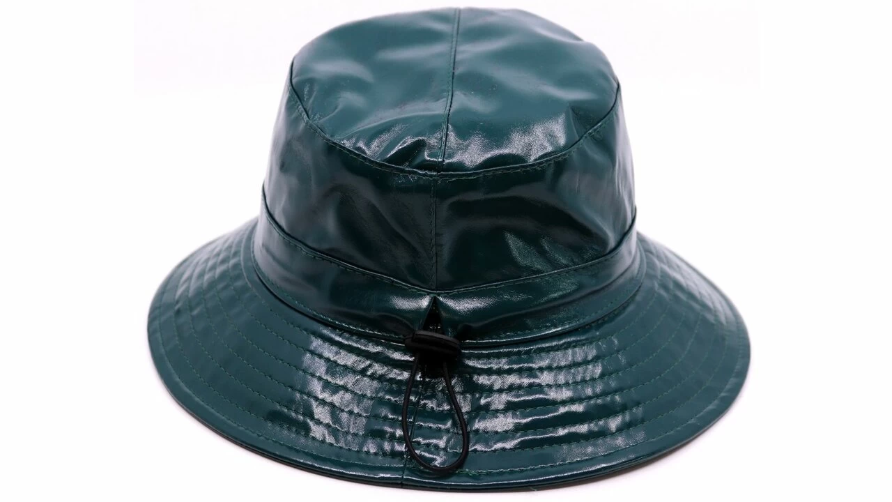 Jos Van Dijck Regenhoed Noordzee Lak Dark Green 5 Jos Van Dijck Regenhoed Noordzee Lak Dark Green - Afbeelding 3