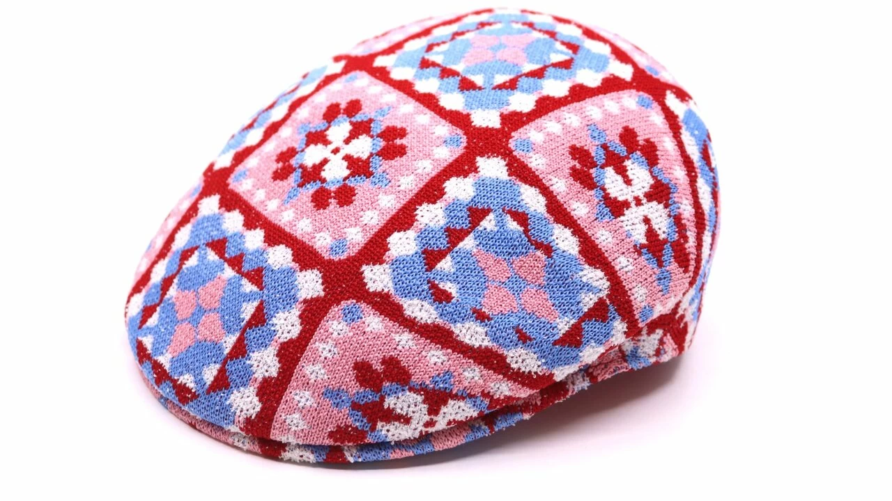 Kangol Flatcap 504 Arts And Crafts Acryl Scarlet 3 Kangol Flatcap 504 Arts And Crafts Acryl Scarlet