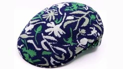 Kangol Flatcap 504 Street Floral Acryl Navy Green