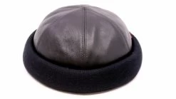 Alfonso Deste Docker Castagna Leder Zwart