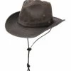 Stetson Outdoor Fedora Diaz Katoenmix Brown -Hoeden Winkel 1961225343