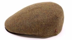 Alfonso Deste Ivy Pet Tirreno Wol Leder Herfstkleuren Bruin