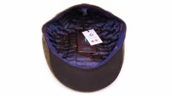 Alfonso Deste Ivy Pet Tirreno Wol Leder Herfstkleuren Bruin -Hoeden Winkel 1961291226