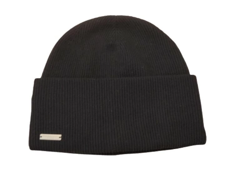 Seeberger Muts Basic Katoen Black 3 Seeberger Muts Basic Katoen Black