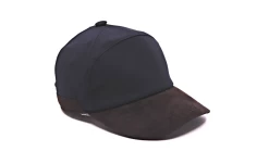 Alfonso Deste Baseball Cap Met Oorklep Waterafstotend Navy