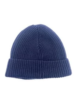 Fiebig Dockermuts Beanie Cable Knit Marine Blue
