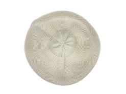 Bedacht Zomer Baret Knitted Katoen Ivory