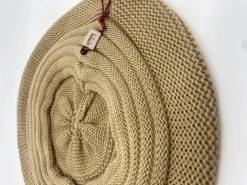 Bedacht Zomer Baret Knitted Katoen Camel -Hoeden Winkel 1968959055