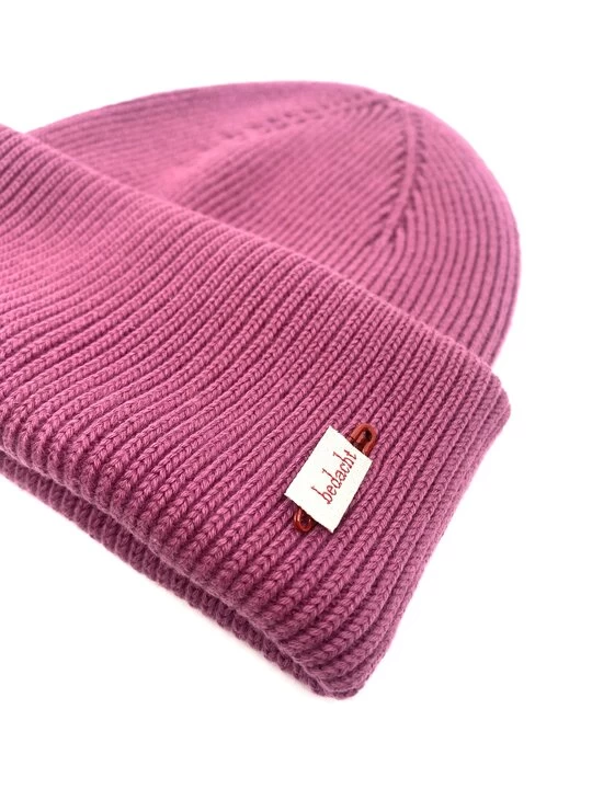 Bedacht Zomer Beanie Knitted Katoen Framboos 4 Bedacht Zomer Beanie Knitted Katoen Framboos - Afbeelding 2