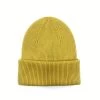 Bedacht Zomer Beanie Knitted Katoen Okergeel -Hoeden Winkel 1969007874