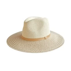 360five Everyday Summer Fedora Gemma Ivory And Stone
