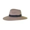House Of Ord Summer Fedora Fiona Wide Brim Flexibraid Taupe -Hoeden Winkel 1970072511