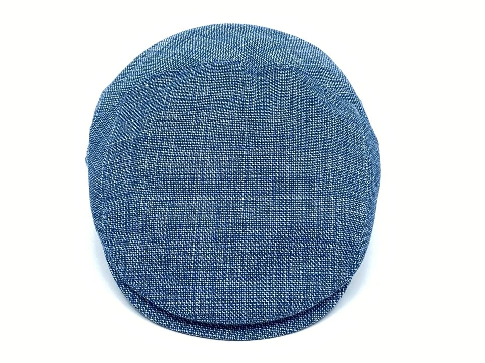 Borsalino Engelse Pet Crossover Katoen Linnen Misto Aqua 6 Borsalino Engelse Pet Crossover Katoen Linnen Misto Aqua - Afbeelding 4