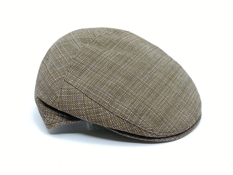 Borsalino Engelse Pet Crossover Katoen Linnen Misto Bruin 3 Borsalino Engelse Pet Crossover Katoen Linnen Misto Bruin