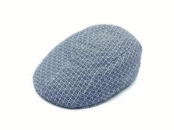 Alfonso D Este Ivy Hannover Pet Katoenmix Mosaic Blauw Wit -Hoeden Winkel 1971561063