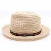 Borsalino Fedora Bogart Bandstro Hemp Natural -Hoeden Winkel 1975066419
