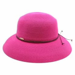 Bronte Flaphoed Anna Cellulose Fuchsia -Hoeden Winkel 1976963718