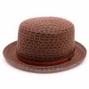 Borsalino Bucket Hat Vivian Bandstro Hemp Brown -Hoeden Winkel 1976982618