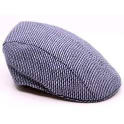 Jos Van Dijck Ivy Pet Split Katoen Korrel Dessin Blauw