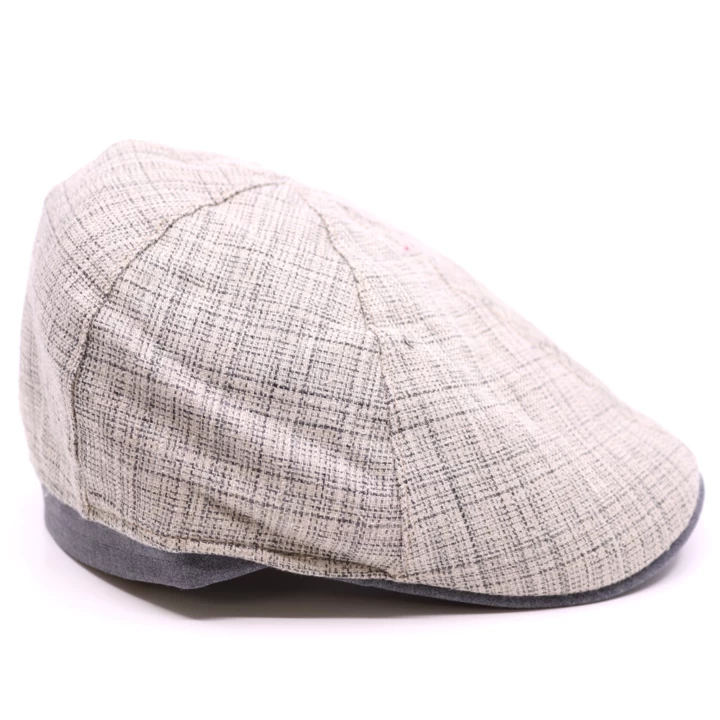 Jos Van Dijck Ivy Pet Six Panel Contrast Streep Katoenmix Grijs Kiezel 5 Jos Van Dijck Ivy Pet Six Panel Contrast Streep Katoenmix Grijs Kiezel - Afbeelding 3